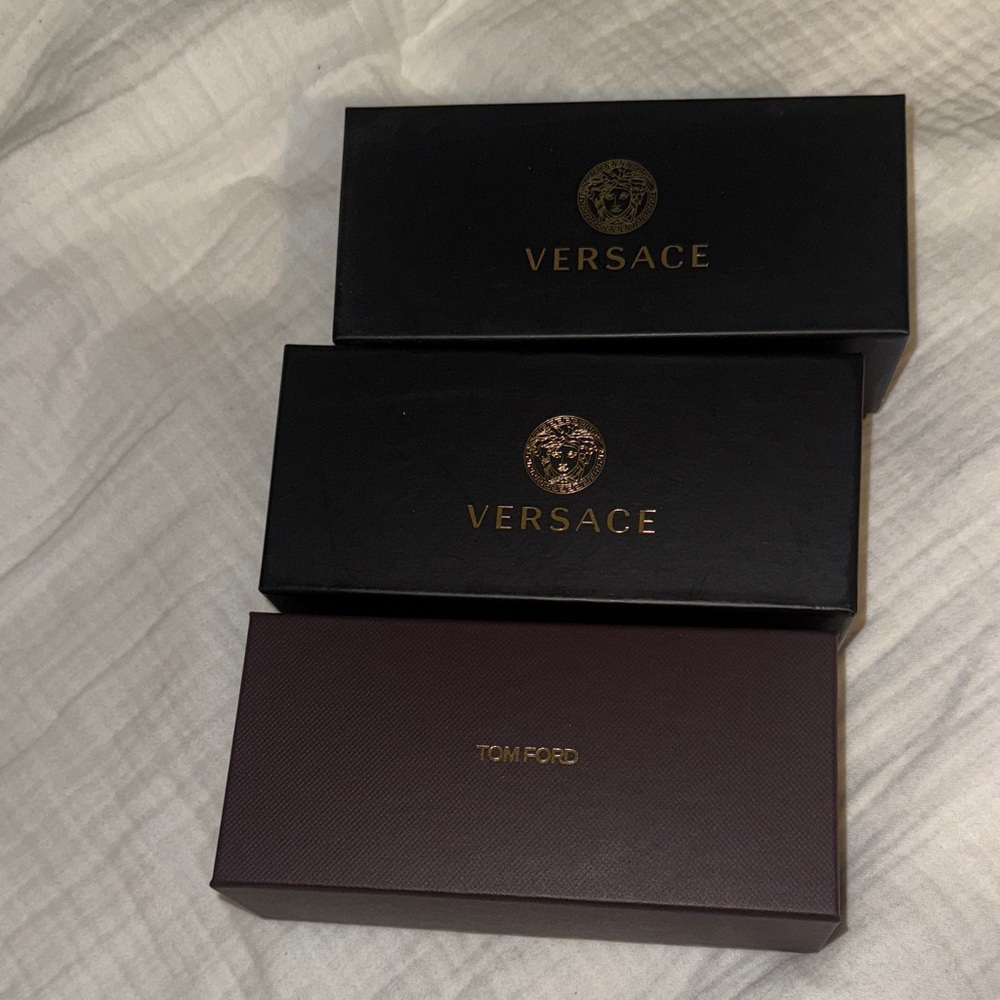 Versace and Tom Ford Men's Accessory Set - Black and Brown